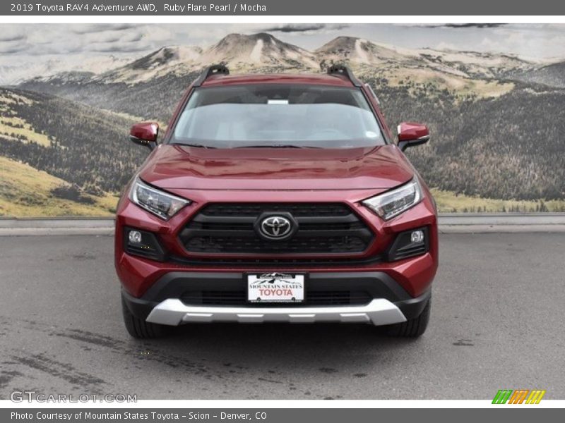 Ruby Flare Pearl / Mocha 2019 Toyota RAV4 Adventure AWD