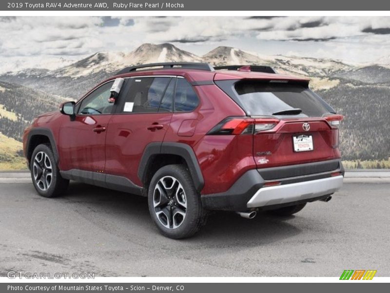 Ruby Flare Pearl / Mocha 2019 Toyota RAV4 Adventure AWD