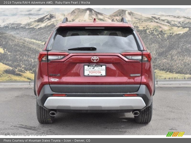 Ruby Flare Pearl / Mocha 2019 Toyota RAV4 Adventure AWD