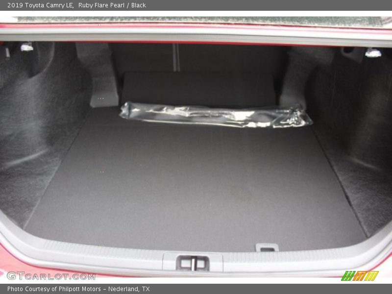 Ruby Flare Pearl / Black 2019 Toyota Camry LE