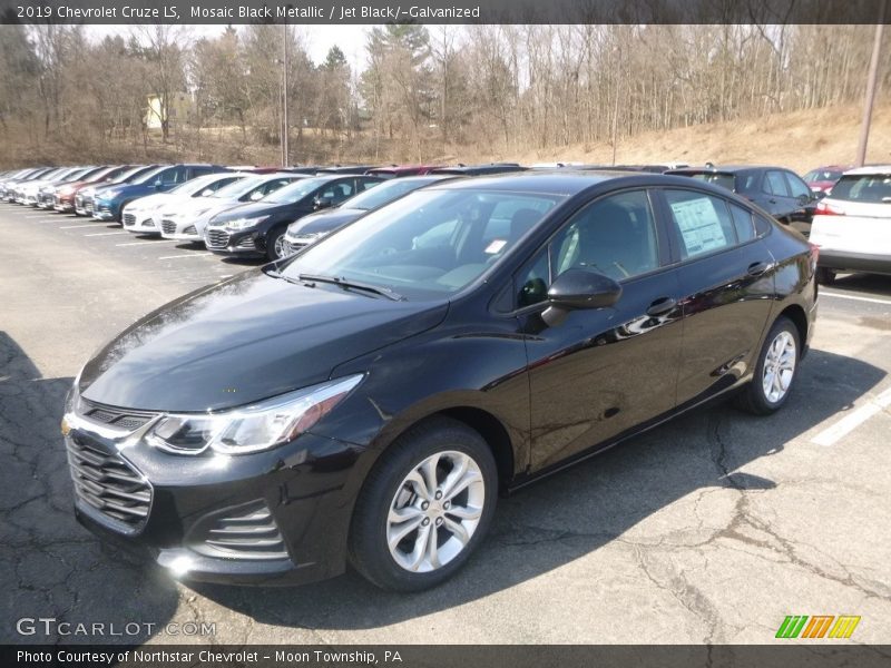 Mosaic Black Metallic / Jet Black/­Galvanized 2019 Chevrolet Cruze LS