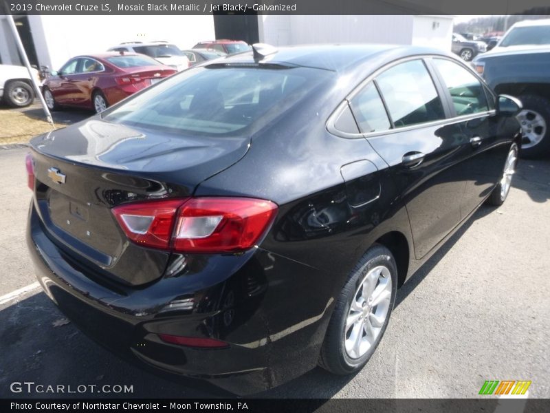 Mosaic Black Metallic / Jet Black/­Galvanized 2019 Chevrolet Cruze LS