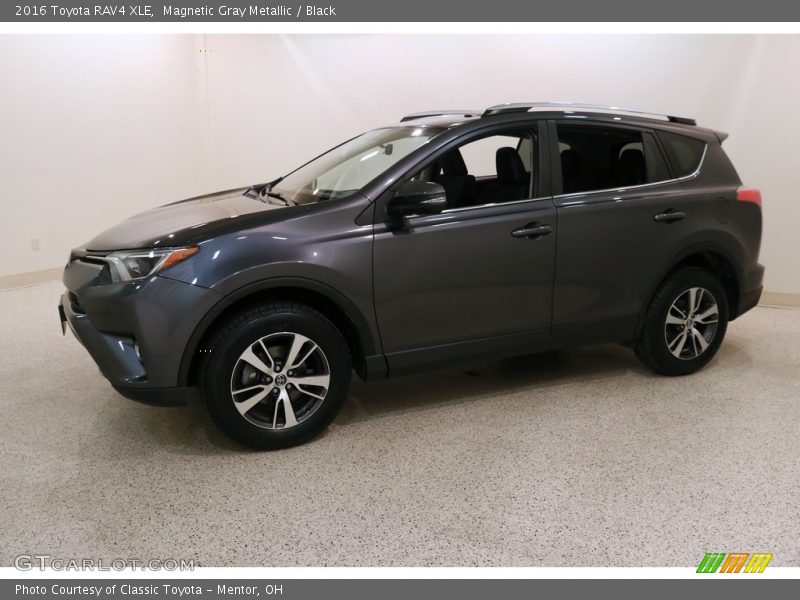 Magnetic Gray Metallic / Black 2016 Toyota RAV4 XLE