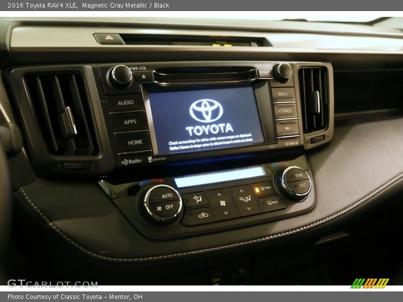 Magnetic Gray Metallic / Black 2016 Toyota RAV4 XLE