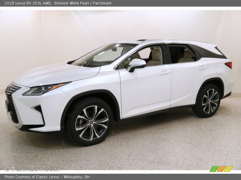 Eminent White Pearl / Parchment 2018 Lexus RX 350L AWD