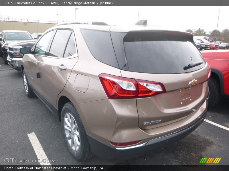 Sandy Ridge Metallic / Jet Black 2019 Chevrolet Equinox LT AWD