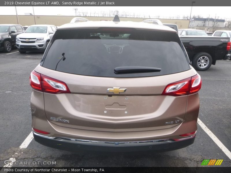Sandy Ridge Metallic / Jet Black 2019 Chevrolet Equinox LT AWD