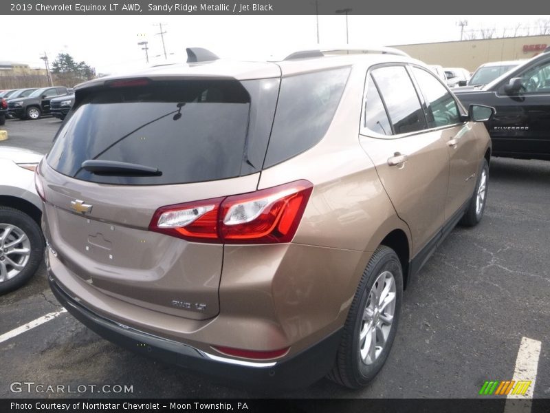 Sandy Ridge Metallic / Jet Black 2019 Chevrolet Equinox LT AWD