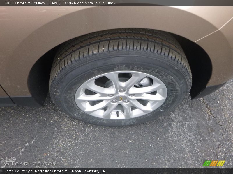 Sandy Ridge Metallic / Jet Black 2019 Chevrolet Equinox LT AWD