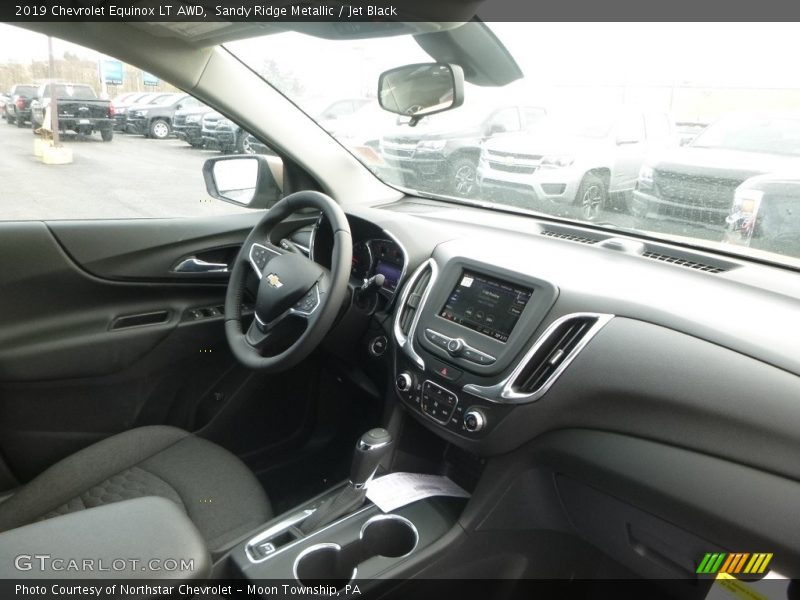 Sandy Ridge Metallic / Jet Black 2019 Chevrolet Equinox LT AWD