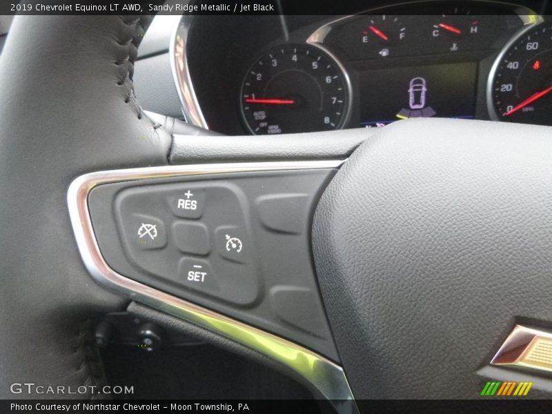 Sandy Ridge Metallic / Jet Black 2019 Chevrolet Equinox LT AWD