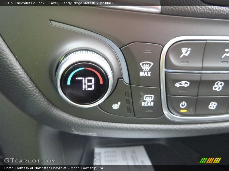 Sandy Ridge Metallic / Jet Black 2019 Chevrolet Equinox LT AWD