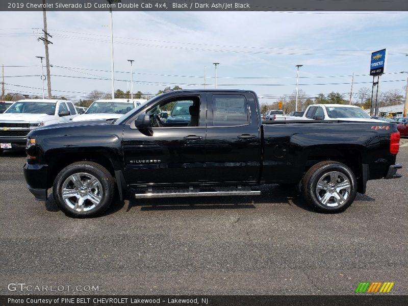  2019 Silverado LD Custom Double Cab 4x4 Black