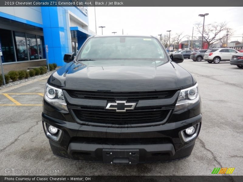 Black / Jet Black 2019 Chevrolet Colorado Z71 Extended Cab 4x4