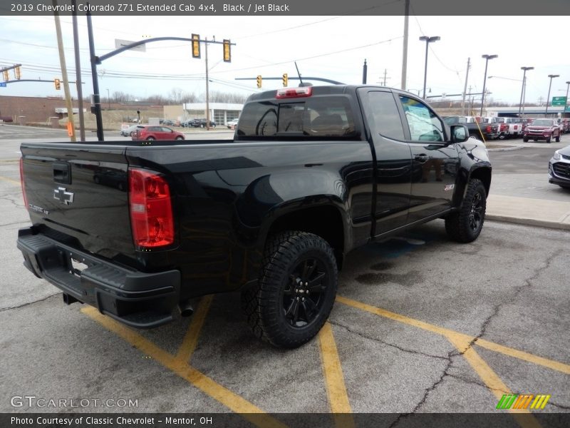Black / Jet Black 2019 Chevrolet Colorado Z71 Extended Cab 4x4