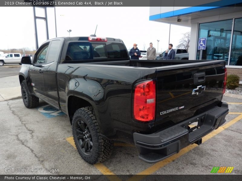 Black / Jet Black 2019 Chevrolet Colorado Z71 Extended Cab 4x4
