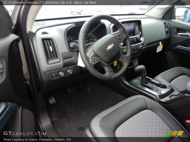 Black / Jet Black 2019 Chevrolet Colorado Z71 Extended Cab 4x4