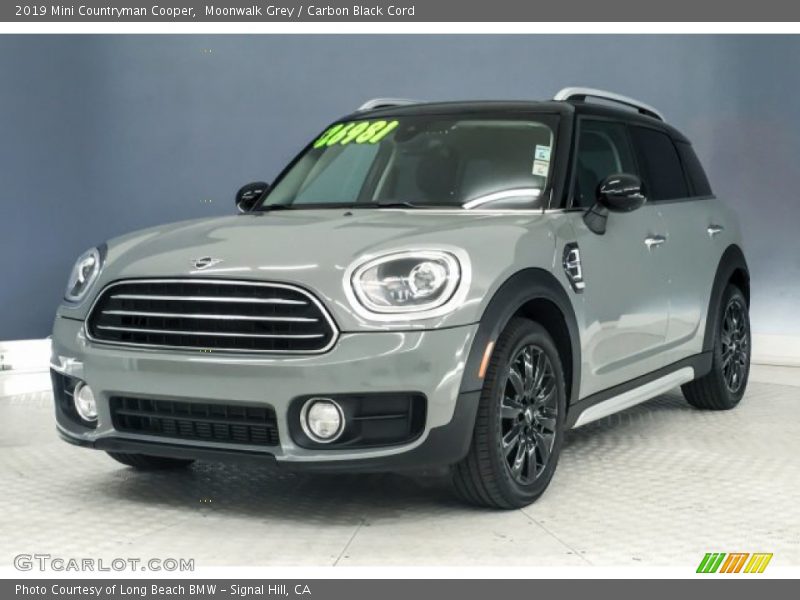 Moonwalk Grey / Carbon Black Cord 2019 Mini Countryman Cooper