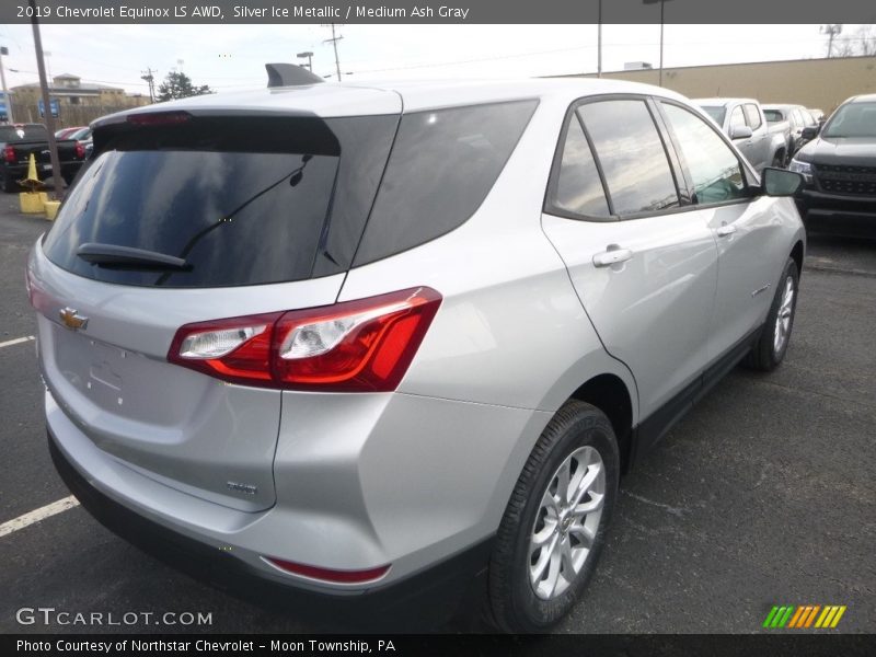 Silver Ice Metallic / Medium Ash Gray 2019 Chevrolet Equinox LS AWD