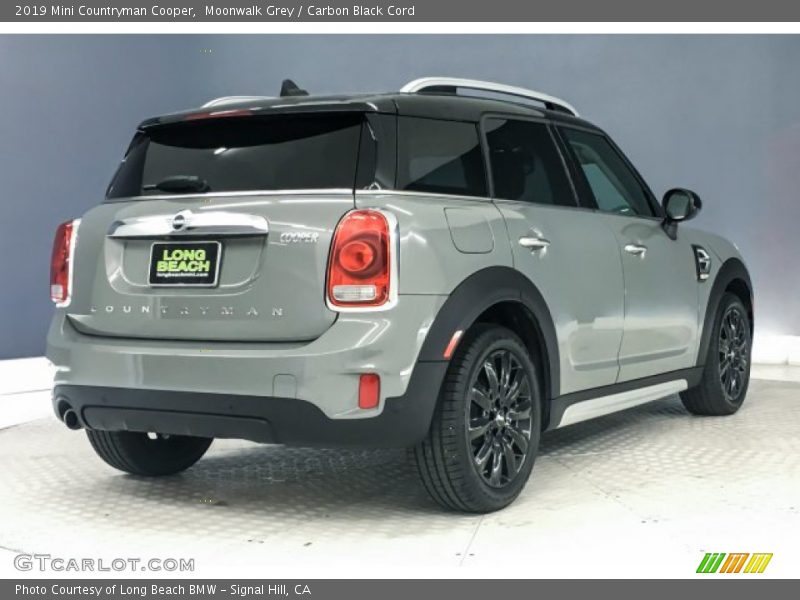 Moonwalk Grey / Carbon Black Cord 2019 Mini Countryman Cooper