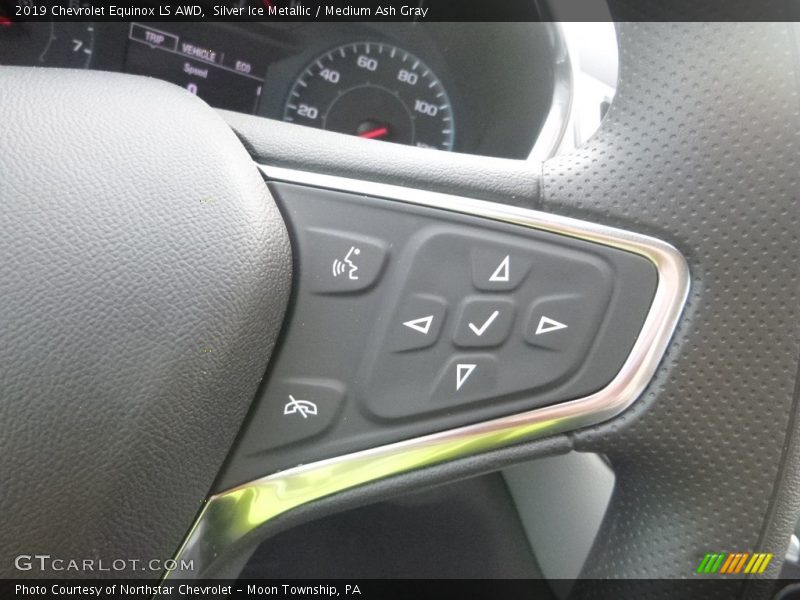 Silver Ice Metallic / Medium Ash Gray 2019 Chevrolet Equinox LS AWD