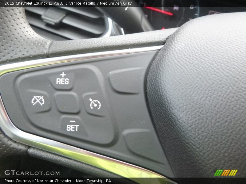 Silver Ice Metallic / Medium Ash Gray 2019 Chevrolet Equinox LS AWD