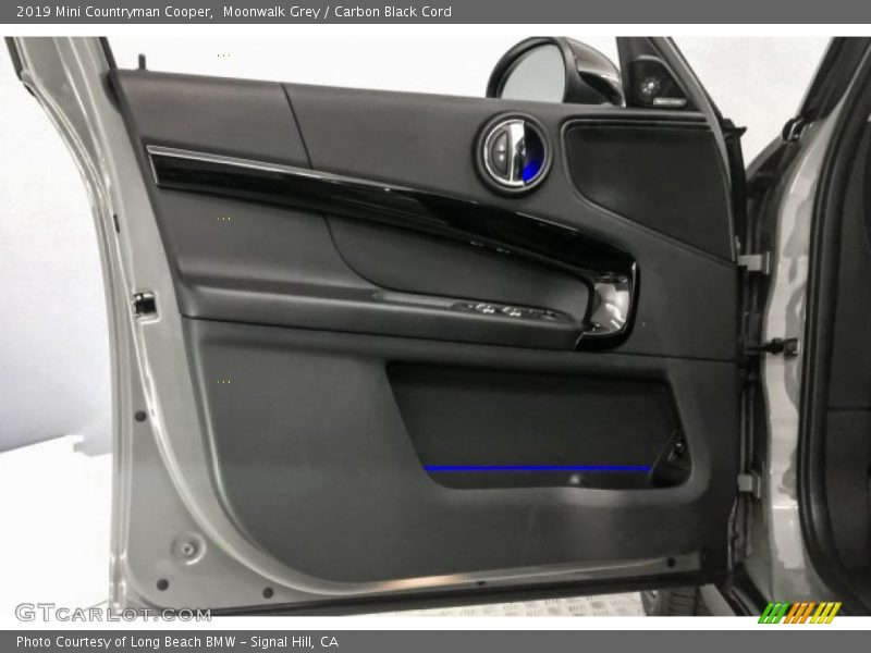 Moonwalk Grey / Carbon Black Cord 2019 Mini Countryman Cooper