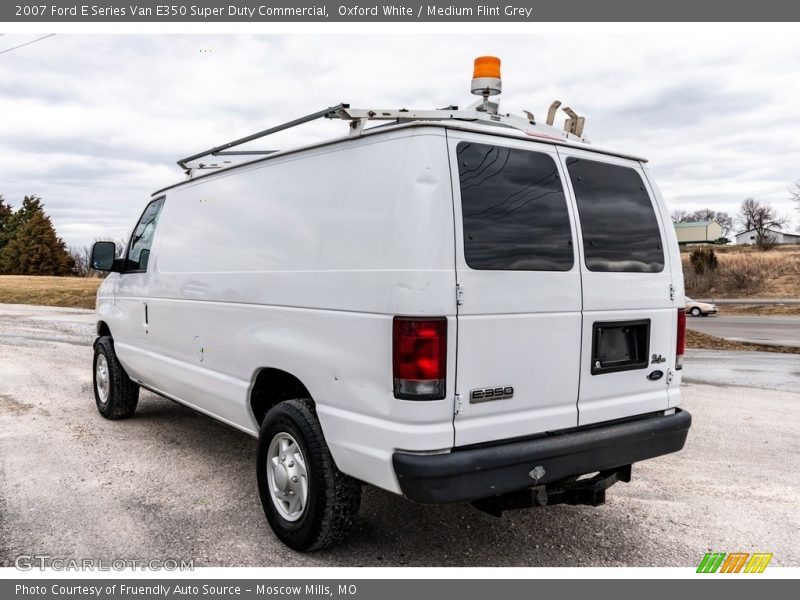 Oxford White / Medium Flint Grey 2007 Ford E Series Van E350 Super Duty Commercial