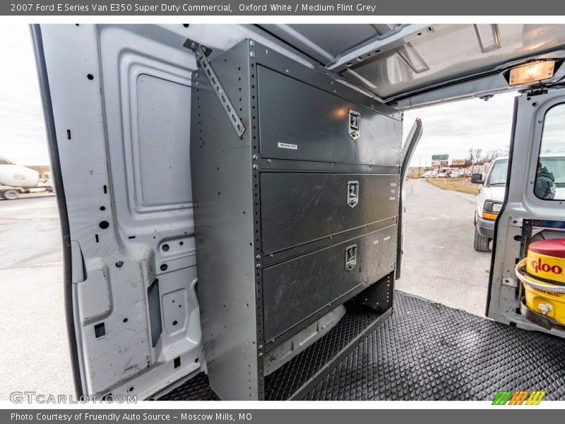 Oxford White / Medium Flint Grey 2007 Ford E Series Van E350 Super Duty Commercial