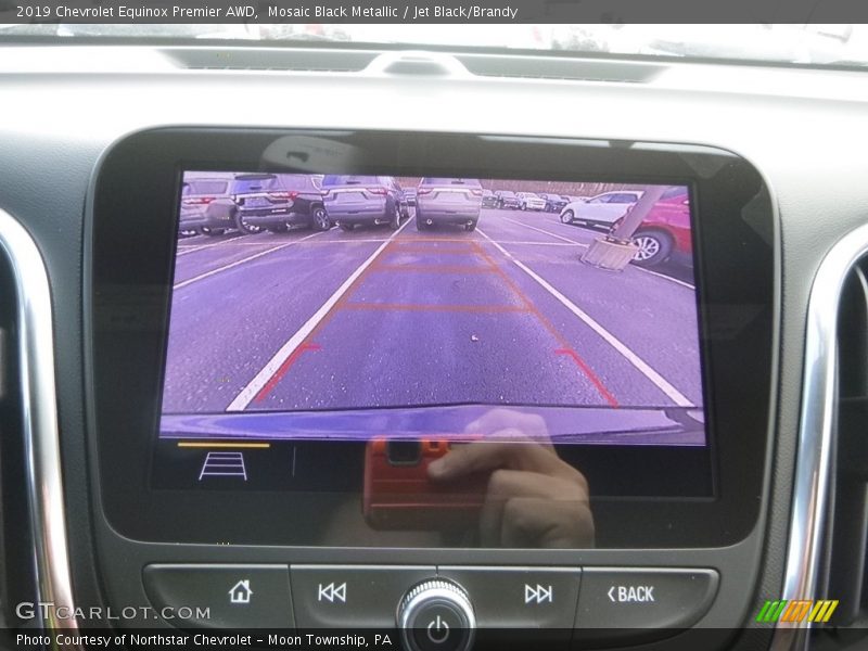 Mosaic Black Metallic / Jet Black/Brandy 2019 Chevrolet Equinox Premier AWD