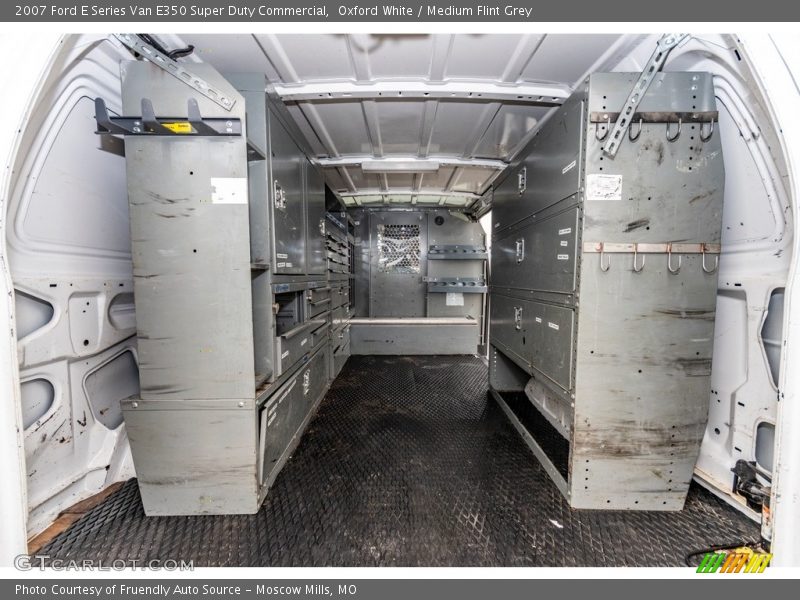 Oxford White / Medium Flint Grey 2007 Ford E Series Van E350 Super Duty Commercial