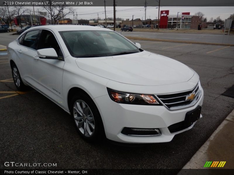 Summit White / Jet Black 2019 Chevrolet Impala LT