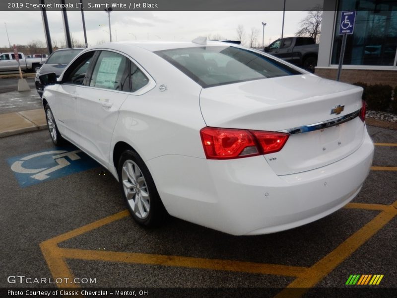 Summit White / Jet Black 2019 Chevrolet Impala LT