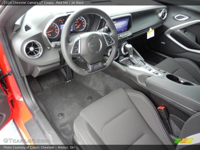 Red Hot / Jet Black 2019 Chevrolet Camaro LT Coupe
