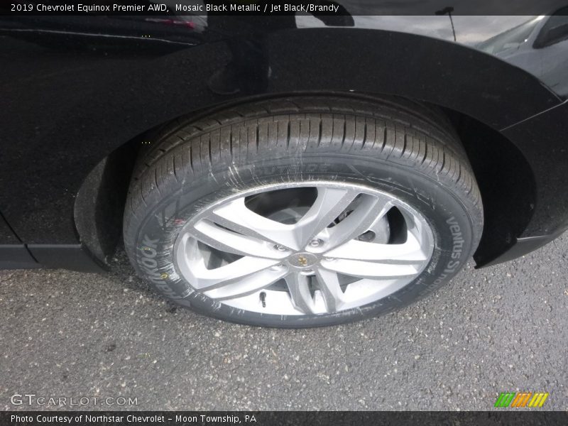 Mosaic Black Metallic / Jet Black/Brandy 2019 Chevrolet Equinox Premier AWD