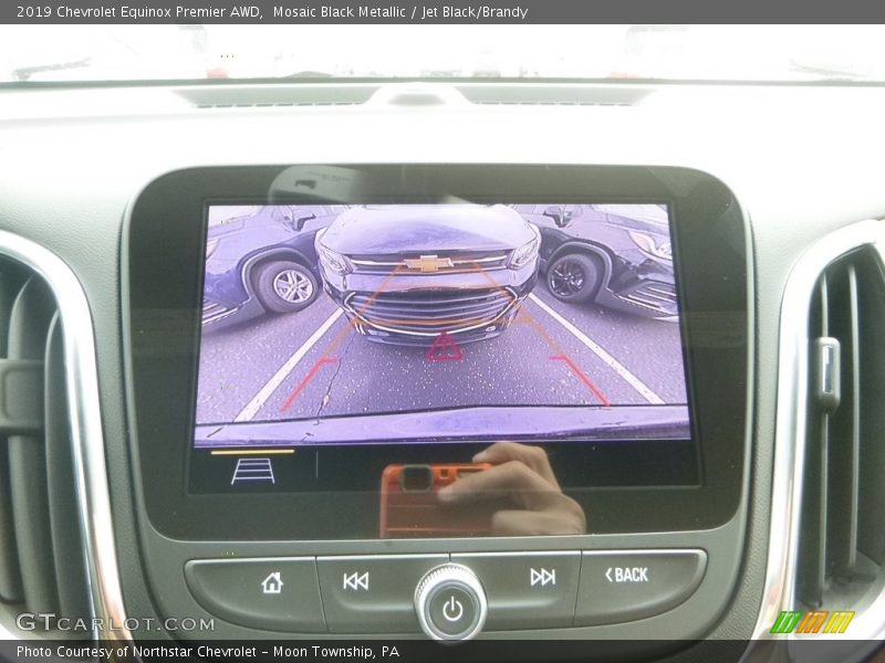 Mosaic Black Metallic / Jet Black/Brandy 2019 Chevrolet Equinox Premier AWD