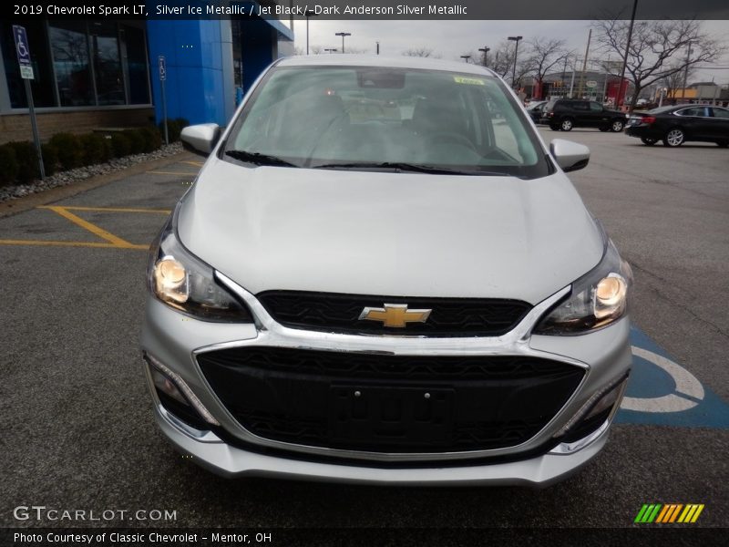 Silver Ice Metallic / Jet Black/­Dark Anderson Silver Metallic 2019 Chevrolet Spark LT