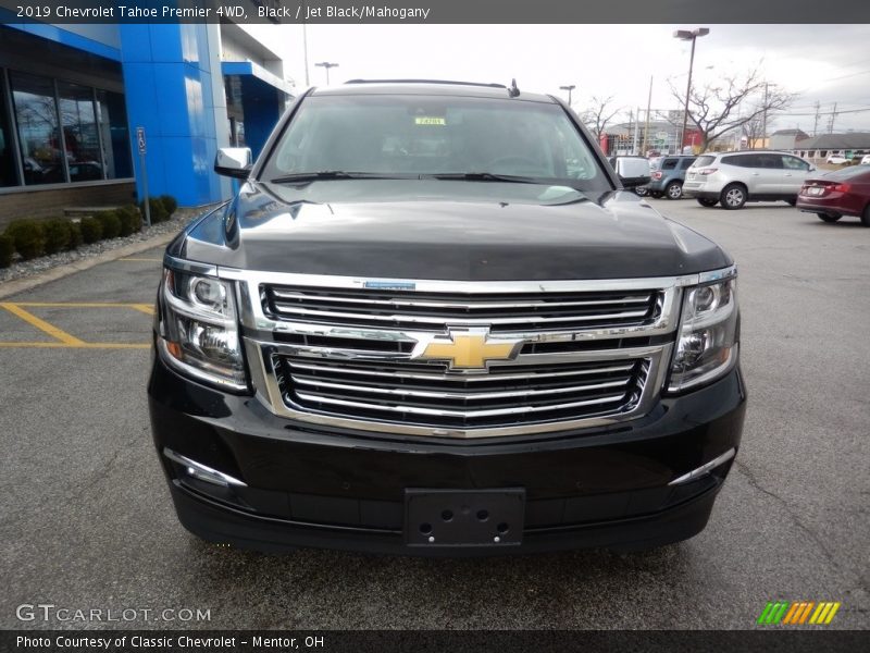 Black / Jet Black/Mahogany 2019 Chevrolet Tahoe Premier 4WD