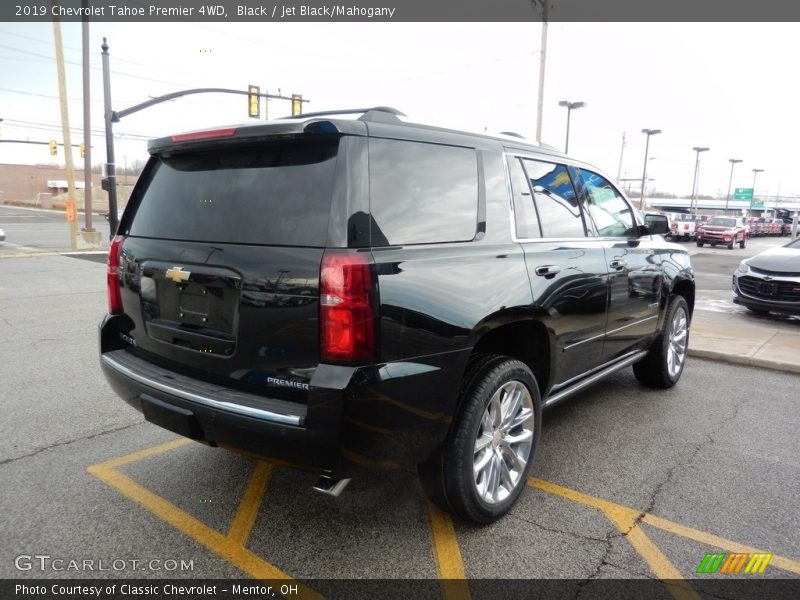 Black / Jet Black/Mahogany 2019 Chevrolet Tahoe Premier 4WD