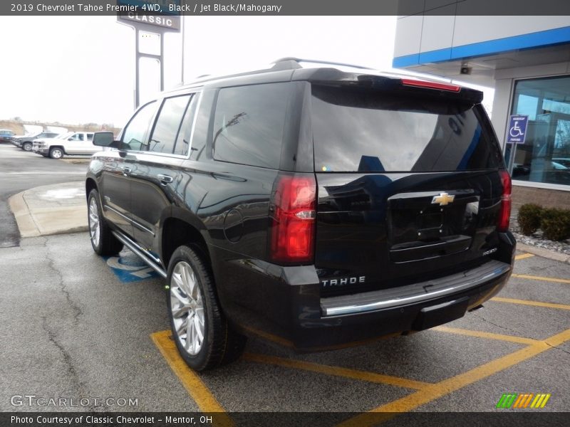 Black / Jet Black/Mahogany 2019 Chevrolet Tahoe Premier 4WD