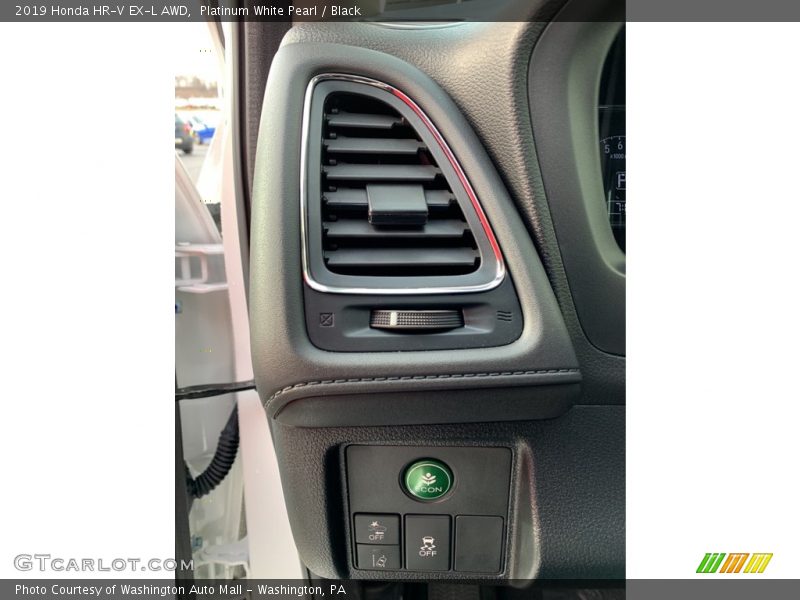 Platinum White Pearl / Black 2019 Honda HR-V EX-L AWD