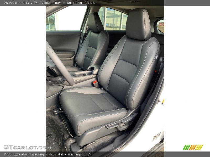 Platinum White Pearl / Black 2019 Honda HR-V EX-L AWD