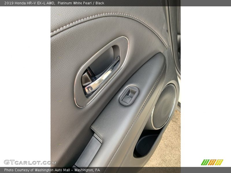 Platinum White Pearl / Black 2019 Honda HR-V EX-L AWD