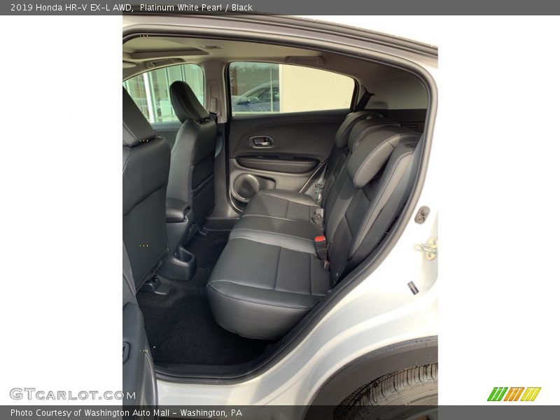 Platinum White Pearl / Black 2019 Honda HR-V EX-L AWD