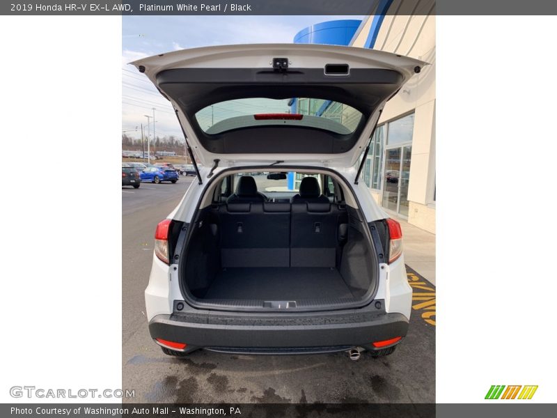 Platinum White Pearl / Black 2019 Honda HR-V EX-L AWD