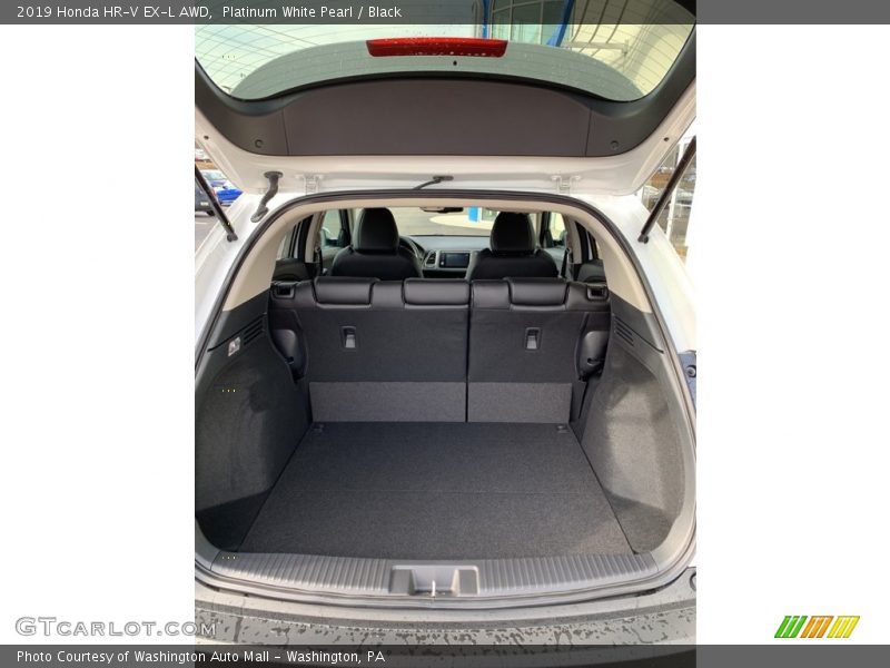 Platinum White Pearl / Black 2019 Honda HR-V EX-L AWD