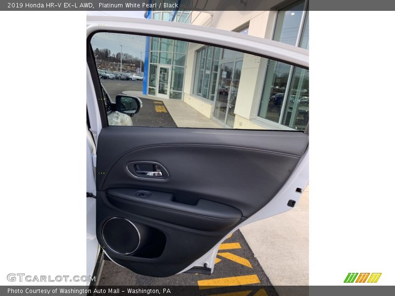 Platinum White Pearl / Black 2019 Honda HR-V EX-L AWD
