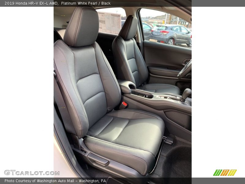 Platinum White Pearl / Black 2019 Honda HR-V EX-L AWD