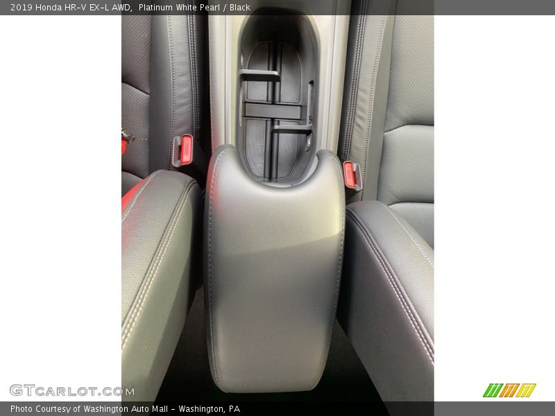 Platinum White Pearl / Black 2019 Honda HR-V EX-L AWD
