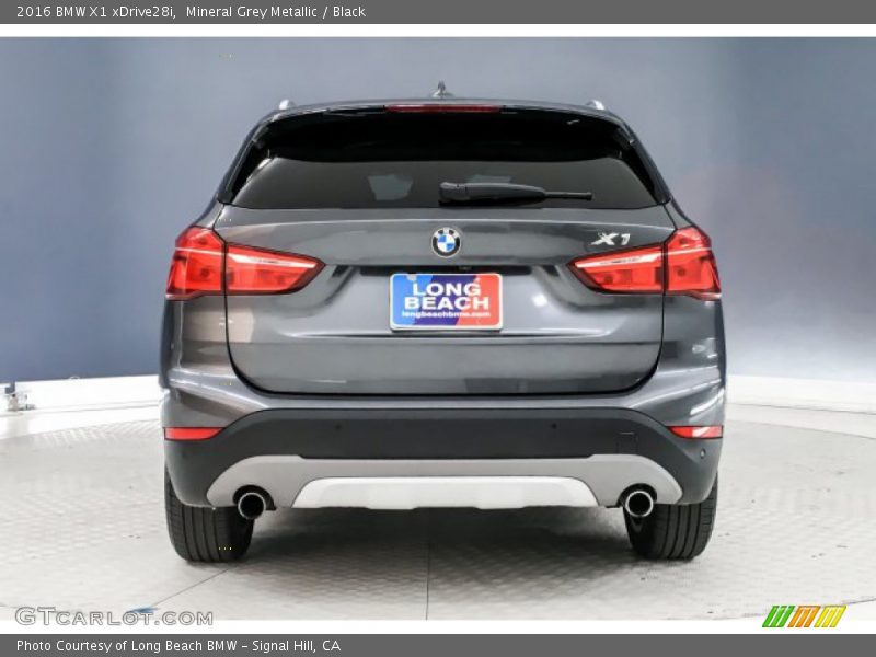Mineral Grey Metallic / Black 2016 BMW X1 xDrive28i